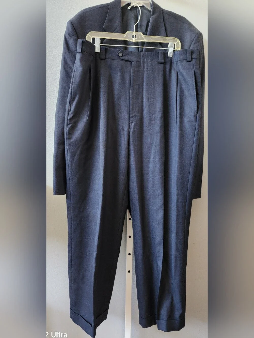 Men's Classic Navy Blazer and Trousers Suit